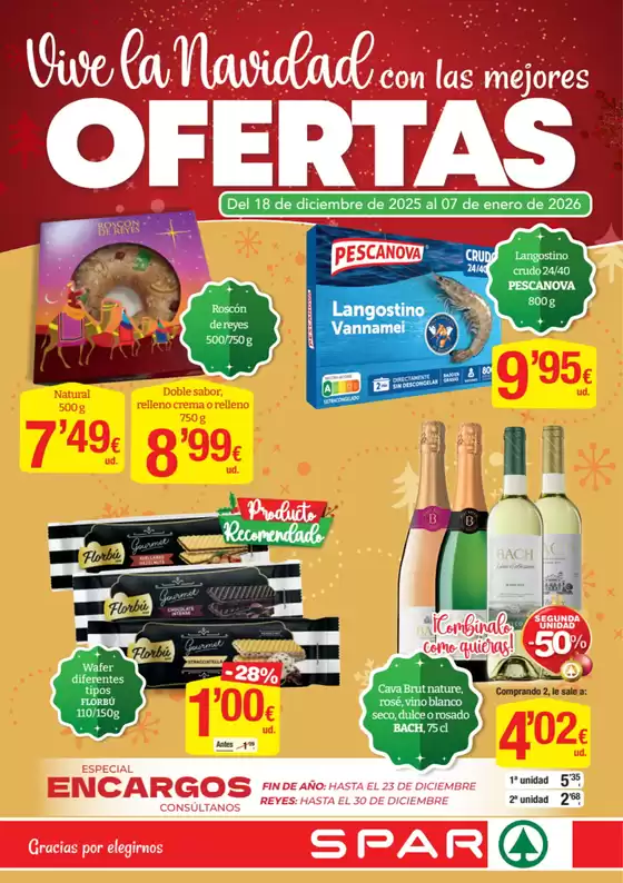 Catálogo SPAR Fragadis | Vive La Navidad Con Las Mejores Ofertas | 2025-12-18T00:00:00.000Z - 2026-01-07T00:00:00.000Z