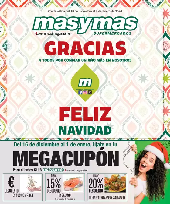 Catálogo Masymas | Oferta válida del 18 de diciembre al 7 de Enero de 2026 | 2025-12-18T00:00:00.000Z - 2026-01-07T00:00:00.000Z