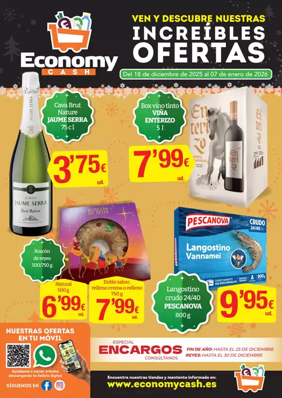 Catálogo Economy Cash | Ven Y Descubre Nuestras Increibles Ofertas | 2025-12-18T00:00:00.000Z - 2026-01-07T00:00:00.000Z