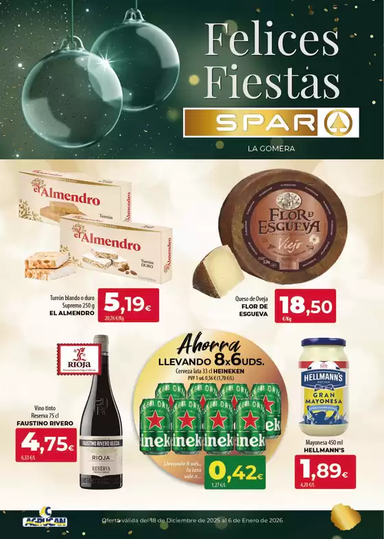 Catálogo Spar Tenerife en Alhaurín el Grande | Felices Fiestas | 2025-12-18T00:00:00.000Z - 2026-01-06T00:00:00.000Z
