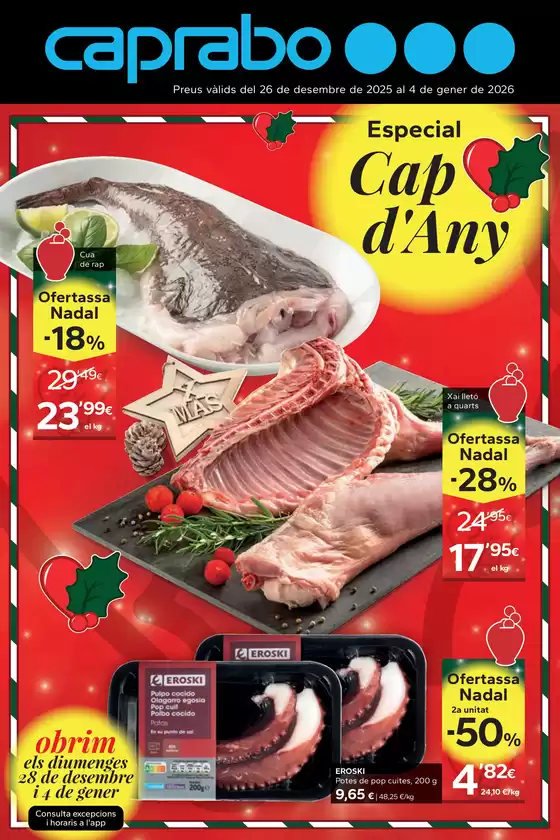 Catálogo Caprabo en Ripollet | Especial Cap d'Any | 2025-12-26T00:00:00.000Z - 2026-01-04T00:00:00.000Z