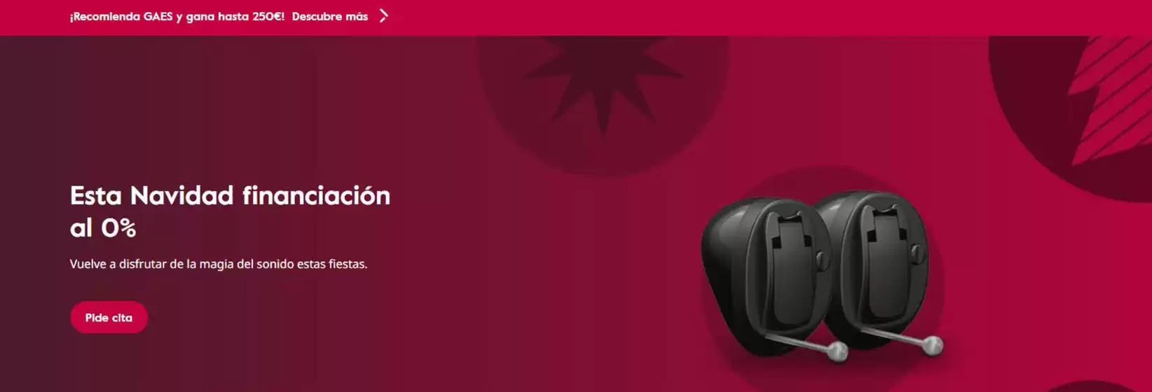 Catálogo GAES en Cartagena | Esta Navidad financiación | 2025-12-18T00:00:00.000Z - 2025-12-31T00:00:00.000Z