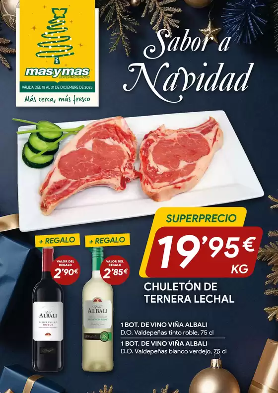 Catálogo Masymas en Linares | Sabor a Navidad | 2025-12-19T00:00:00.000Z - 2025-12-31T00:00:00.000Z