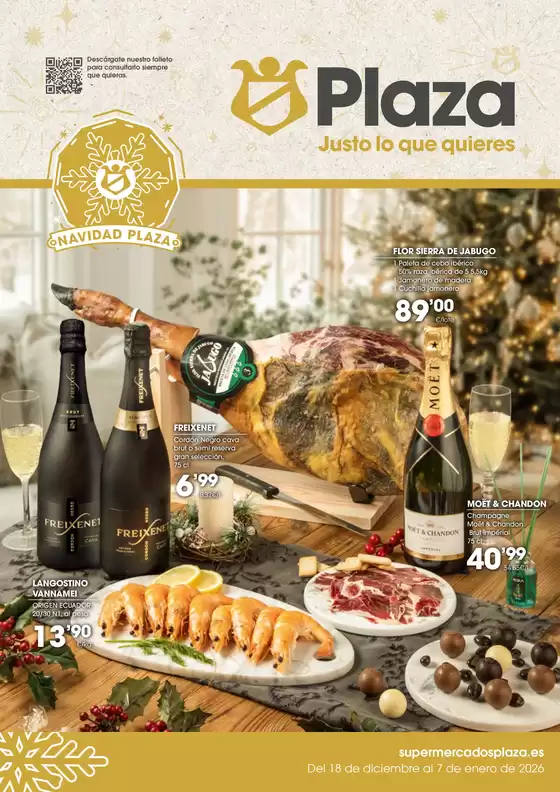 Catálogo Supermercados Plaza en Llanos de Aridane | Del 18 de diciembre al 7 de enero de 2026 | 2025-12-18T00:00:00.000Z - 2026-01-07T00:00:00.000Z