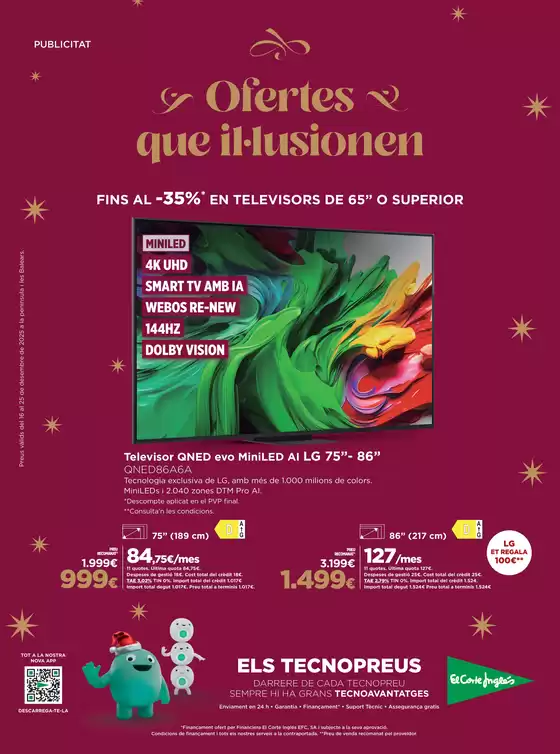 Catálogo El Corte Inglés en Alcañices | Ofertese que il·lusionen | 2025-12-19T00:00:00.000Z - 2025-12-25T00:00:00.000Z