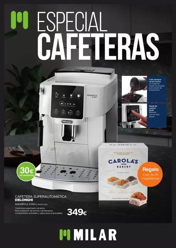 Catálogo Milar en Barcelona | Especial Cafeteras | 2025-12-22T00:00:00.000Z - 2026-01-05T00:00:00.000Z