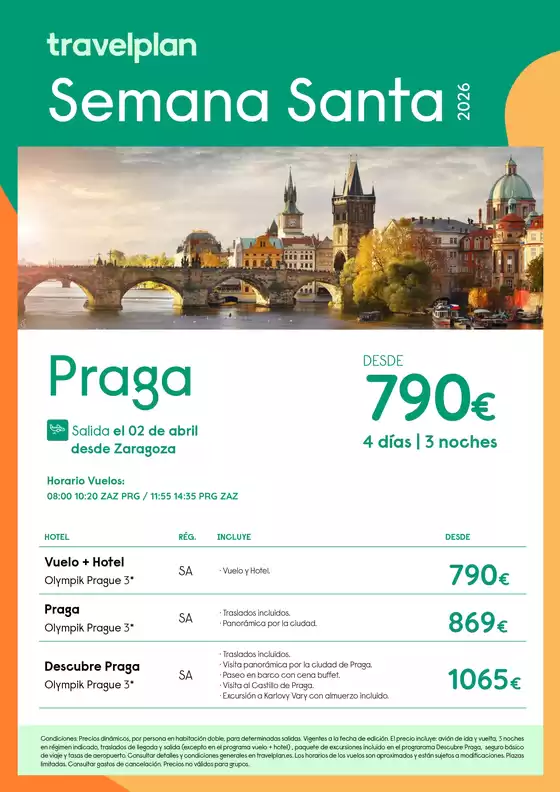 Catálogo Travelplan en Torremolinos | Travelplan Praga | 2025-12-22T00:00:00.000Z - 2026-04-02T00:00:00.000Z