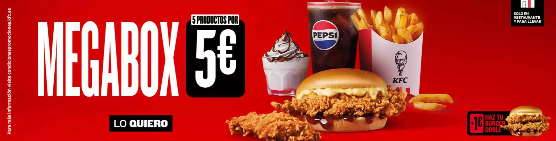 Catálogo KFC en Puerto de Sagunto | Oferta | 2025-12-22T00:00:00.000Z - 2025-12-31T00:00:00.000Z