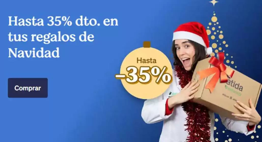 Catálogo Atida MiFarma en Paterna | Hasta 35% dto. | 2025-12-22T00:00:00.000Z - 2025-12-28T00:00:00.000Z