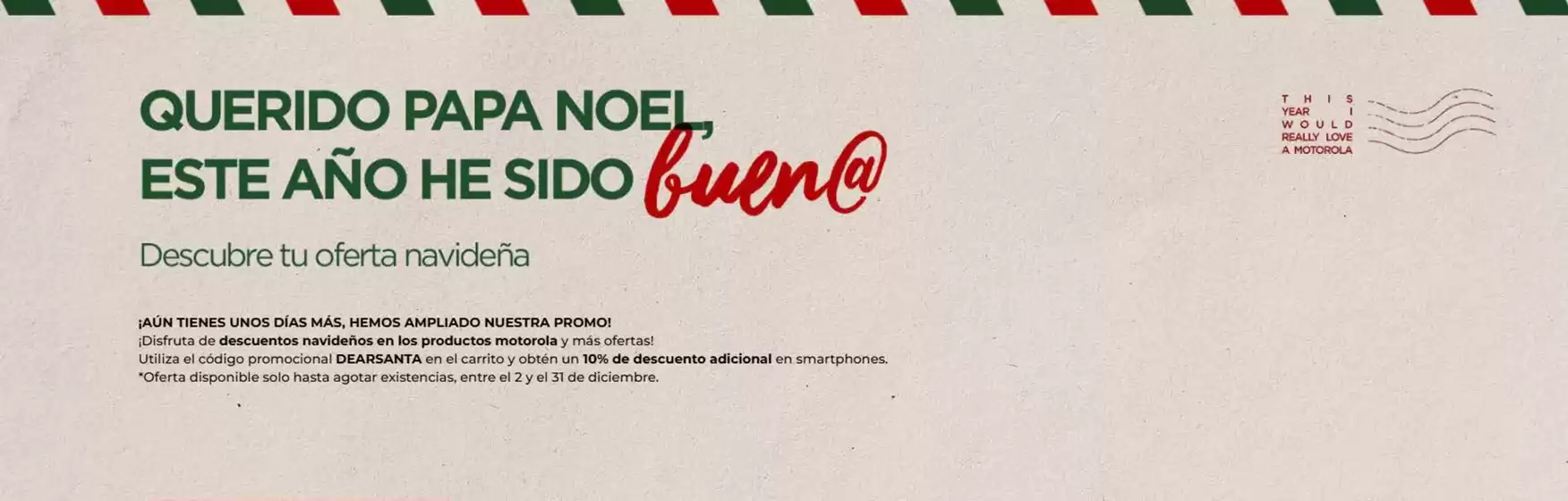 Catálogo Motorola | Descubre tu oferta navideña | 2025-12-23T00:00:00.000Z - 2025-12-31T00:00:00.000Z