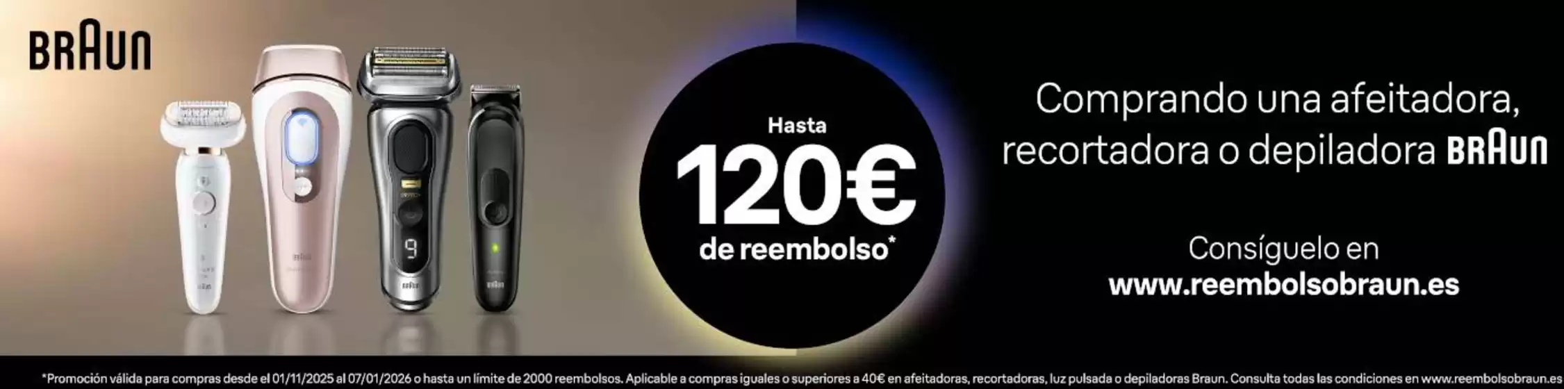 Catálogo Euronics en Zafra | Hasta 120€ de reembolso | 2025-12-23T00:00:00.000Z - 2026-01-07T00:00:00.000Z