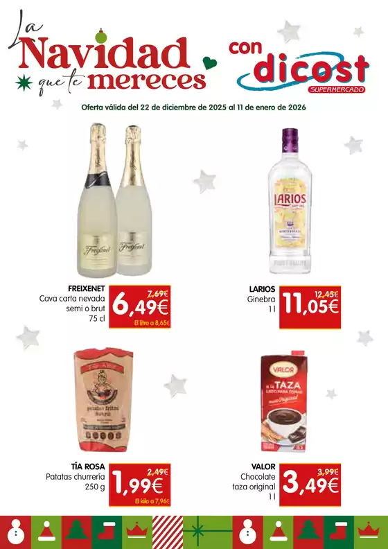 Catálogo Dicost en Sant Feliu | Oferta válida del 22 de diciembre de 2025 al 11 de enero de 2026 | 2025-12-24T00:00:00.000Z - 2026-01-11T00:00:00.000Z