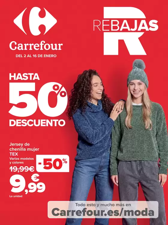 Catálogo Carrefour en Cullera | REBAJAS | 2026-01-02T00:00:00.000Z - 2026-01-16T00:00:00.000Z