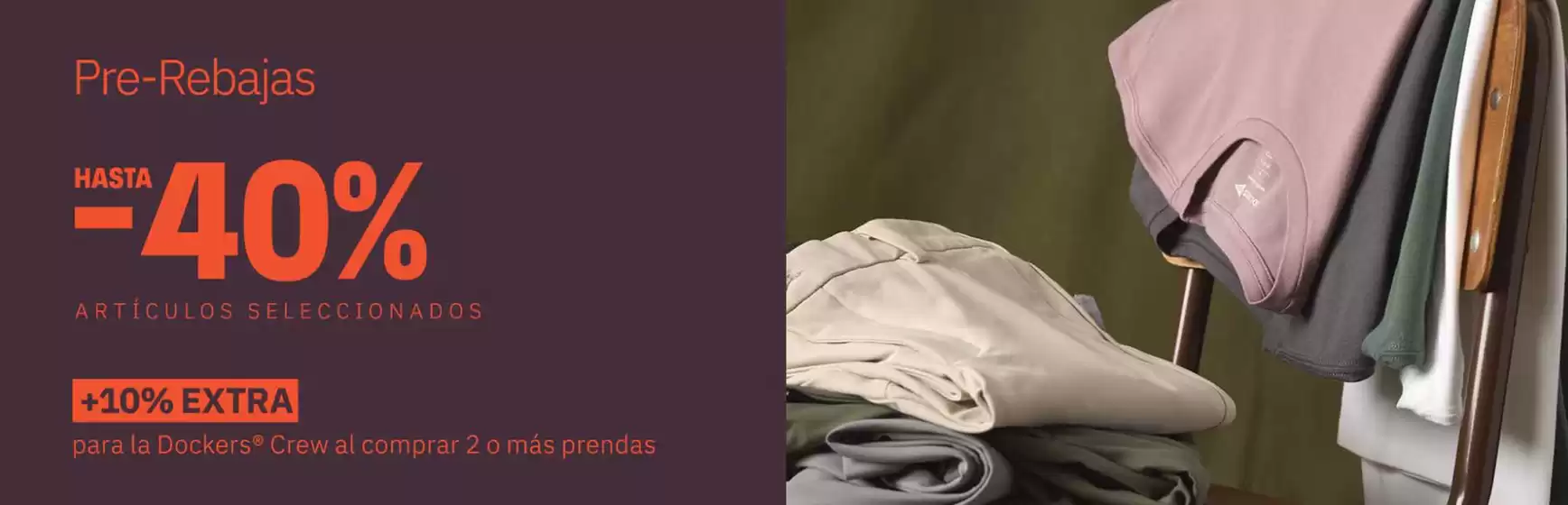 Catálogo Dockers | Pre-Rebajas | 2025-12-24T00:00:00.000Z - 2026-01-04T00:00:00.000Z