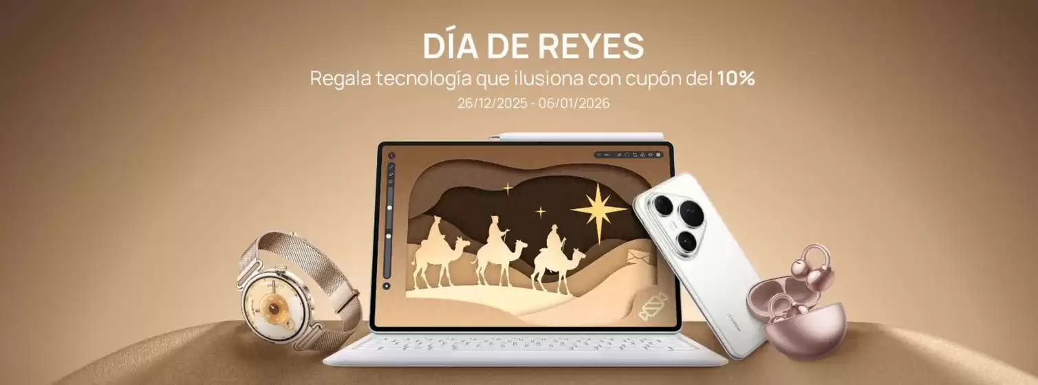 Catálogo Huawei en Torredembarra | Día De Reyes | 2025-12-26T00:00:00.000Z - 2026-01-06T00:00:00.000Z