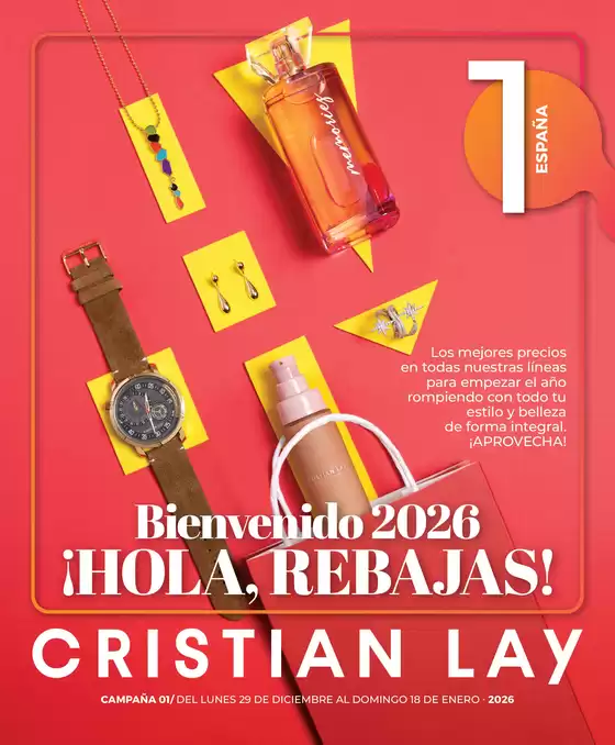 Catálogo Cristian Lay | ¡Hola, Rebajas! | 2025-12-29T00:00:00.000Z - 2026-01-18T00:00:00.000Z