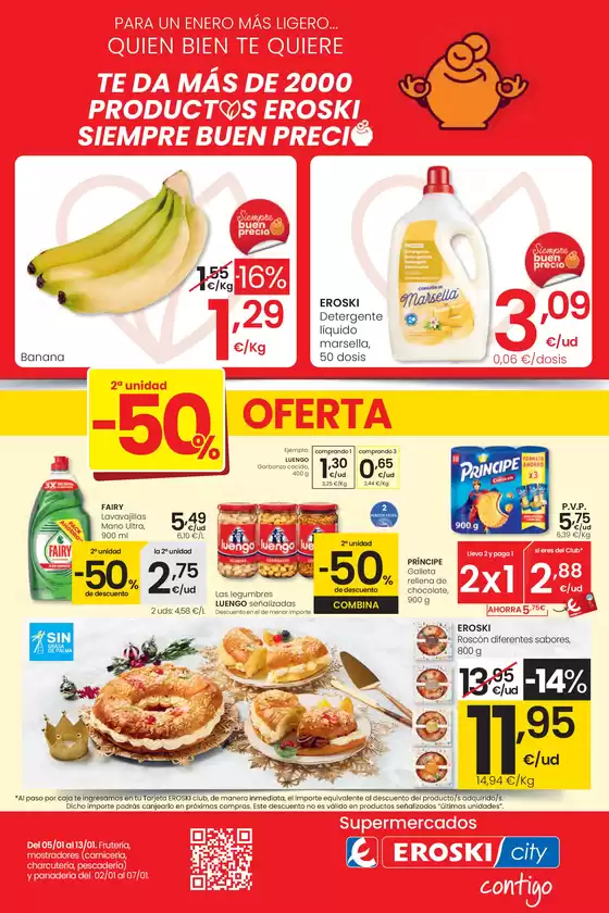 Catálogo Eroski en Palma de Mallorca | Más de 2000 productos EROSKI siempre a buen precio | 2026-01-05T00:00:00.000Z - 2026-01-13T00:00:00.000Z