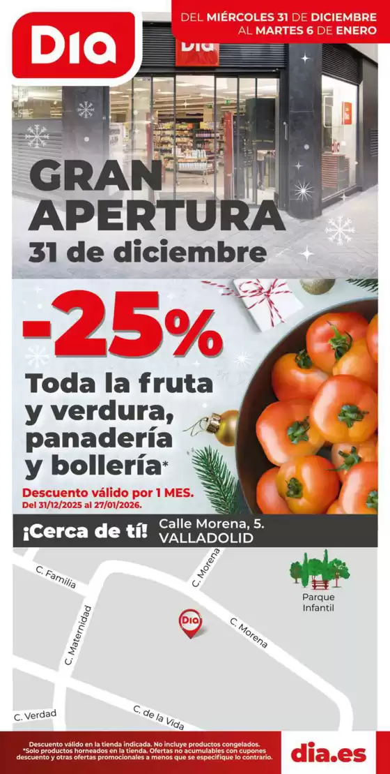 Catálogo Dia en Castilleja de la Cuesta | Gran apertura Dia del 31/12 al 06/01 | 2025-12-31T00:00:00.000Z - 2026-01-06T00:00:00.000Z