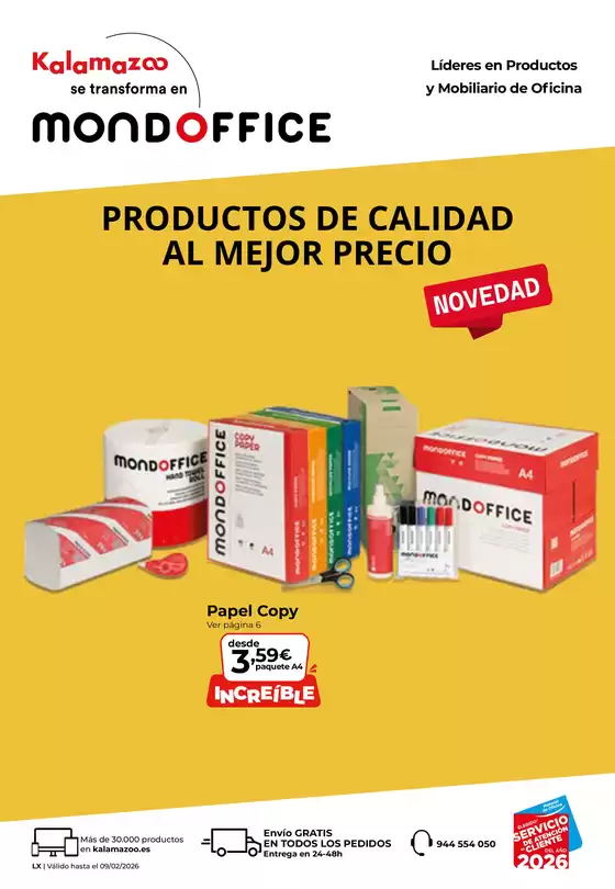 Catálogo Staples Kalamazoo en Irún | Productos De Calidad Al Mejor Precio | 2025-12-31T00:00:00.000Z - 2026-02-09T00:00:00.000Z