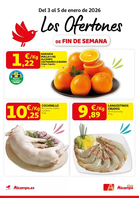 Catálogo Alcampo | Del 3 al 5 de enero de 2026 | 2026-01-03T00:00:00.000Z - 2026-01-05T00:00:00.000Z