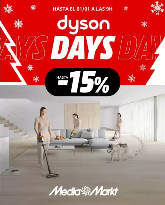 Catálogo MediaMarkt en Coria | Dyson Days | 2025-12-31T00:00:00.000Z - 2026-01-01T00:00:00.000Z