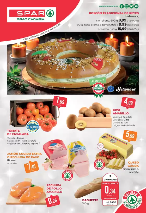Catálogo SPAR Gran Canaria | Del 2 al 8 de enero | 2026-01-02T00:00:00.000Z - 2026-01-08T00:00:00.000Z
