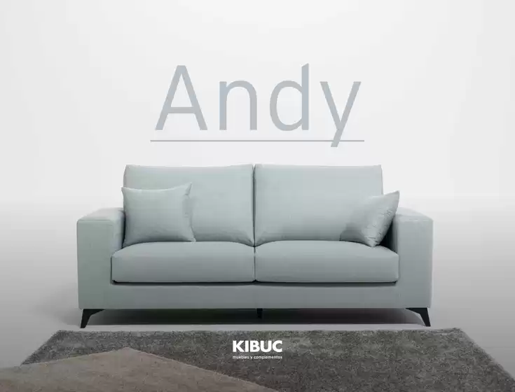 Catálogo Kibuc en Vilanova de Arousa | Sofa Andy | 2026-01-05T00:00:00.000Z - 2026-12-31T00:00:00.000Z