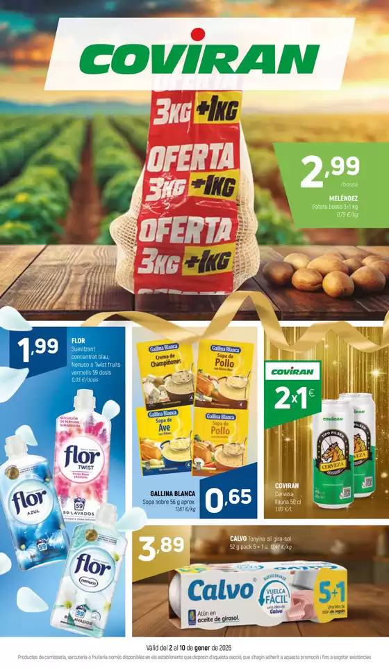 Catálogo Coviran | Vàlid del 2 al 10 de gener de 2026 | 2026-01-05T00:00:00.000Z - 2026-01-10T00:00:00.000Z
