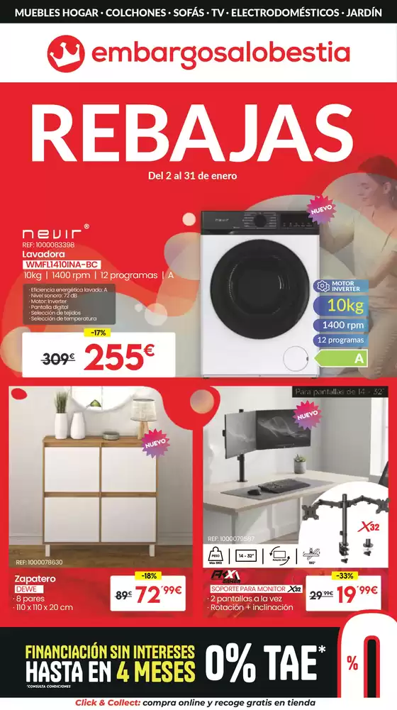 Catálogo Embargos a lo bestia en Lugo | Folleto Rebajas | 2026-01-05T00:00:00.000Z - 2026-01-31T00:00:00.000Z