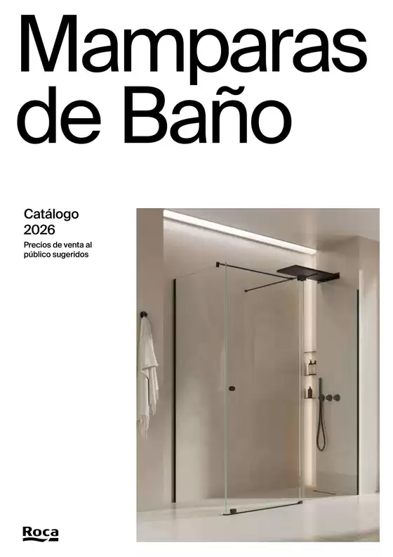 Catálogo Roca en Palamos | Mamparas de Baño | 2026-01-05T00:00:00.000Z - 2026-12-31T00:00:00.000Z