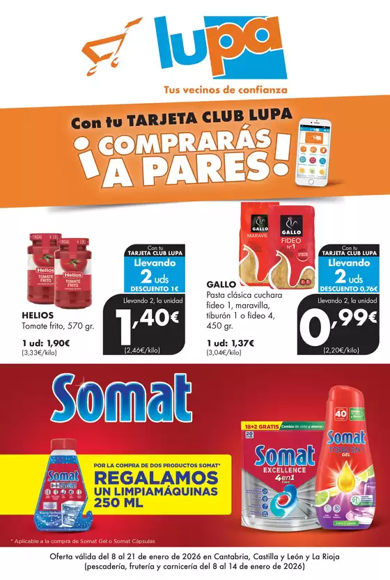 Catálogo Supermercados Lupa en Puerto de la Cruz | Tus vecinos de confianza | 2026-01-08T00:00:00.000Z - 2026-01-21T00:00:00.000Z