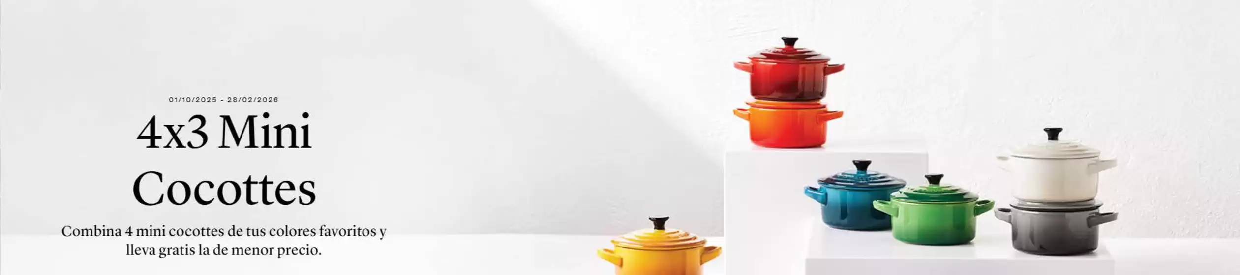 Catálogo Le Creuset en Palamos | Oferta | 2026-01-05T00:00:00.000Z - 2026-02-28T00:00:00.000Z