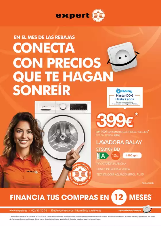 Catálogo Expert en Vilagarcía de Arousa | En El Mes De Las Rebajas Conecta Con Precios Que Te Hagan Sonreír | 2026-01-07T00:00:00.000Z - 2026-01-31T00:00:00.000Z