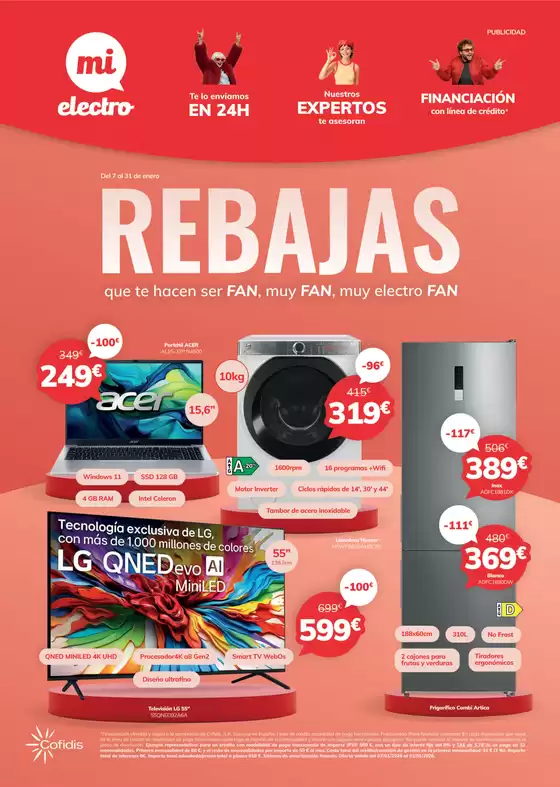 Catálogo Mi electro en Vilagarcía de Arousa | Rebajas | 2026-01-07T00:00:00.000Z - 2026-01-31T00:00:00.000Z