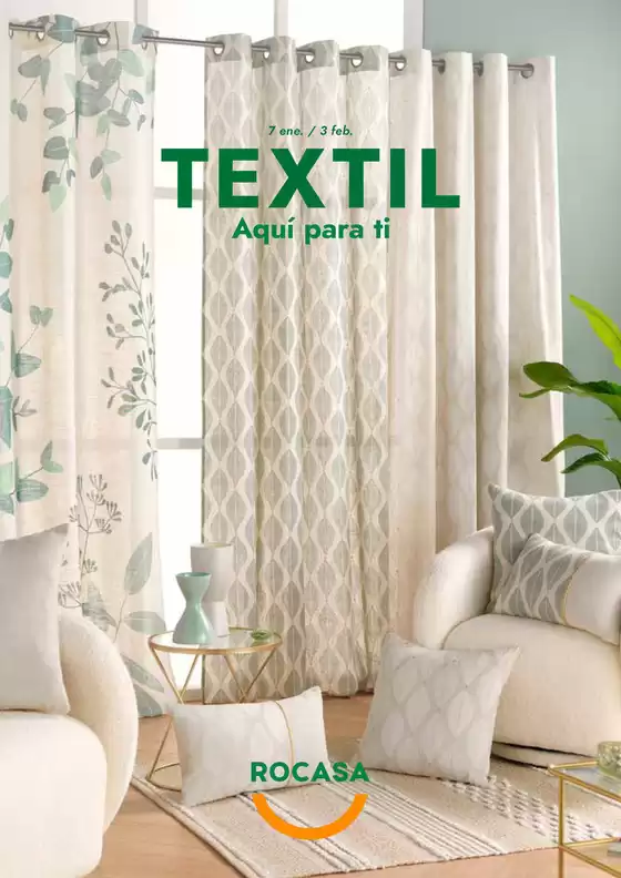 Catálogo Rocasa en Girona | Textil Aquí Para Ti | 2026-01-07T00:00:00.000Z - 2026-02-03T00:00:00.000Z