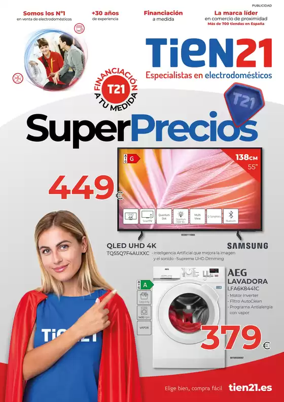 Catálogo Tien 21 en Golmayo | Super Precios | 2026-01-07T00:00:00.000Z - 2026-01-25T00:00:00.000Z