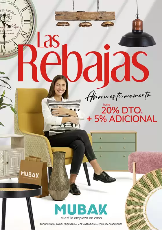 Catálogo Mubak en Massanassa | Las Rebajas | 2026-01-07T00:00:00.000Z - 2026-03-06T00:00:00.000Z