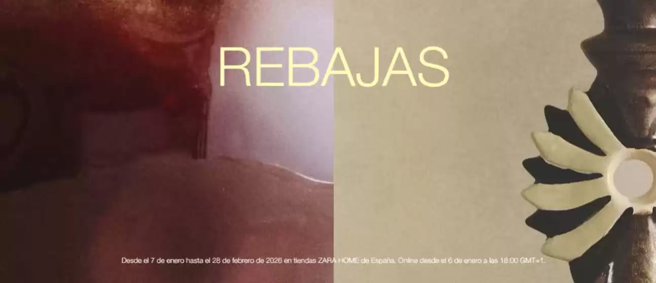 Catálogo ZARA HOME en Verín | Rebajas | 2026-01-07T00:00:00.000Z - 2026-02-28T00:00:00.000Z