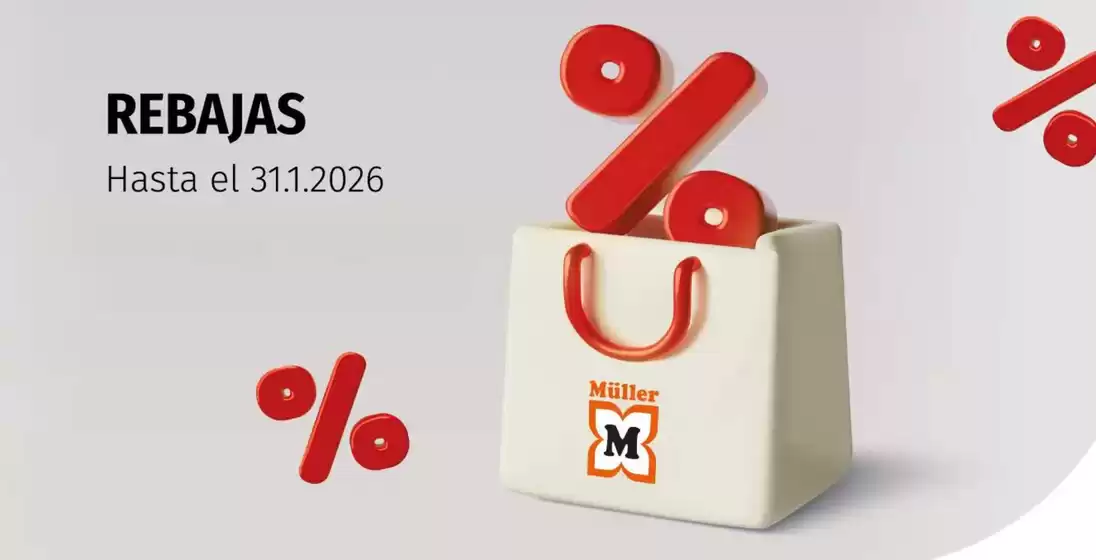 Catálogo Müller | Rebajas | 2026-01-07T00:00:00.000Z - 2026-01-31T00:00:00.000Z