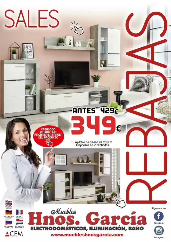 Catálogo Muebles Hnos. García en Vic | Rebajas | 2026-01-08T00:00:00.000Z - 2026-03-31T00:00:00.000Z