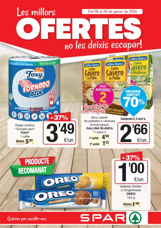 Catálogo SPAR Fragadis en Lekeitio | Les Millors Ofertes, No Les Deixis Escapar! | 2026-01-08T00:00:00.000Z - 2026-01-28T00:00:00.000Z