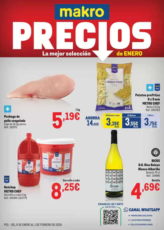 Catálogo Makro en Úbeda | Makro Precios Centro | 2026-01-08T00:00:00.000Z - 2026-02-01T00:00:00.000Z