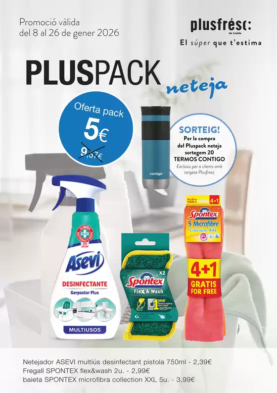 Catálogo Plusfresc | Pluspack Neteja | 2026-01-08T00:00:00.000Z - 2026-01-26T00:00:00.000Z