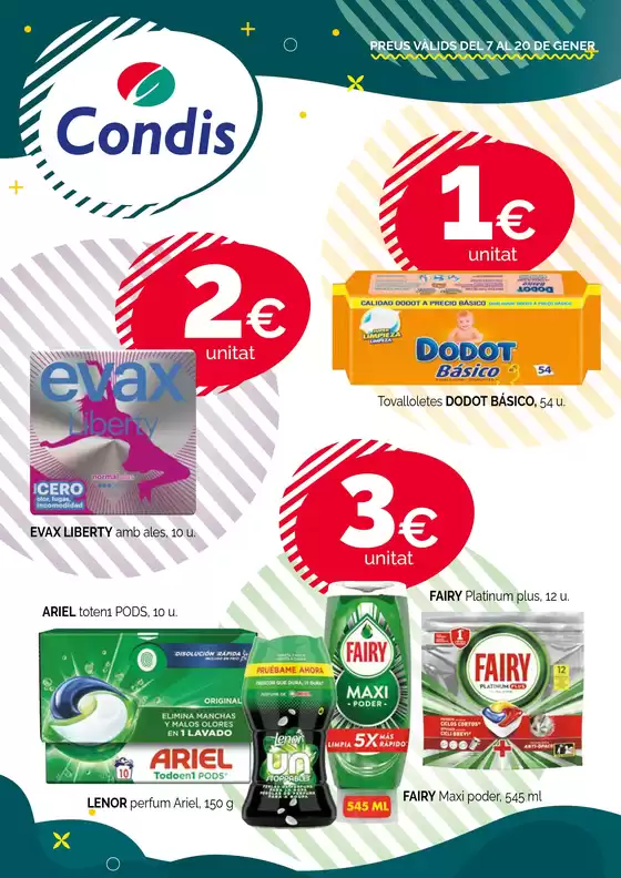 Catálogo Condis en Laviana | Preus vàlids del 7 al 20 de gener | 2026-01-08T00:00:00.000Z - 2026-01-20T00:00:00.000Z