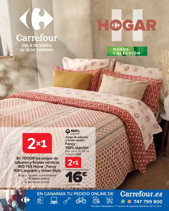Catálogo Carrefour en Onda | HOGAR | 2026-01-09T00:00:00.000Z - 2026-02-18T00:00:00.000Z