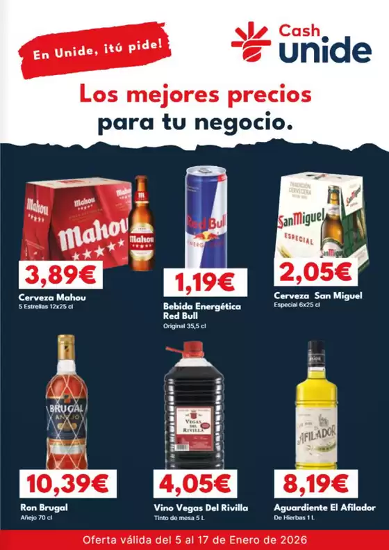 Catálogo Cash Unide | Los mejores precios para tu negocio. | 2026-01-08T00:00:00.000Z - 2026-01-17T00:00:00.000Z