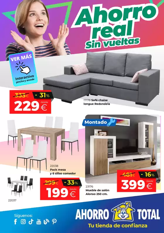 Catálogo Ahorro Total | Ahorro real sin vueltas | 2026-01-08T00:00:00.000Z - 2026-01-22T00:00:00.000Z