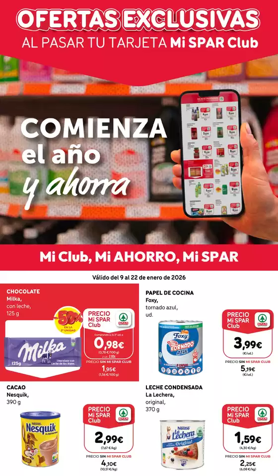 Catálogo SPAR Gran Canaria en Puig-reig | Válido del 9 al 22 de enero de 2026 | 2026-01-09T00:00:00.000Z - 2026-01-22T00:00:00.000Z