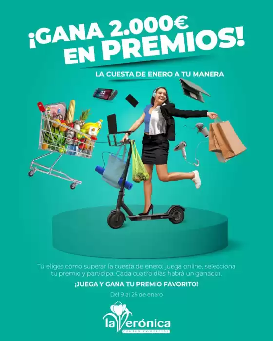 Catálogo La Verónica en Aldaia | ¡Gana 2.000€ En Premios! | 2026-01-09T00:00:00.000Z - 2026-01-25T00:00:00.000Z