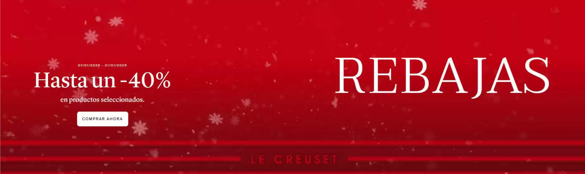 Catálogo Le Creuset en Altea | Hasta un -40% | 2026-01-09T00:00:00.000Z - 2026-01-31T00:00:00.000Z